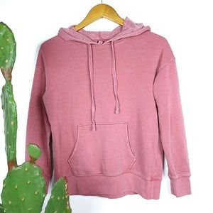 AEO mauve pink hoodie